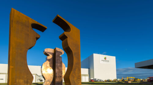 imagem de prédio do Grupo Boticário.