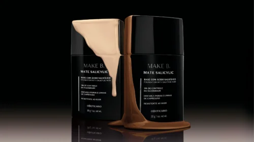 imagem da Make B. Mate Salicylic em fundo preto.